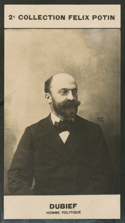 Jean-Baptiste-Fernand Dubief, polityk autorstwa European Photographer