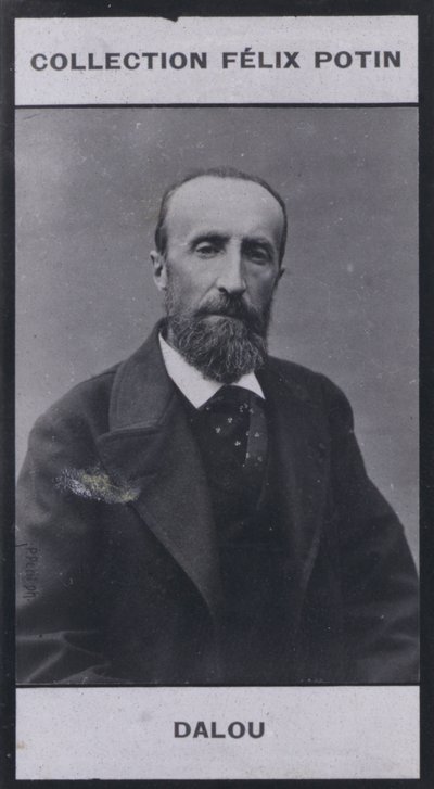 Jules Dalou (1838-1901) (zdjęcie b/w) autorstwa European Photographer