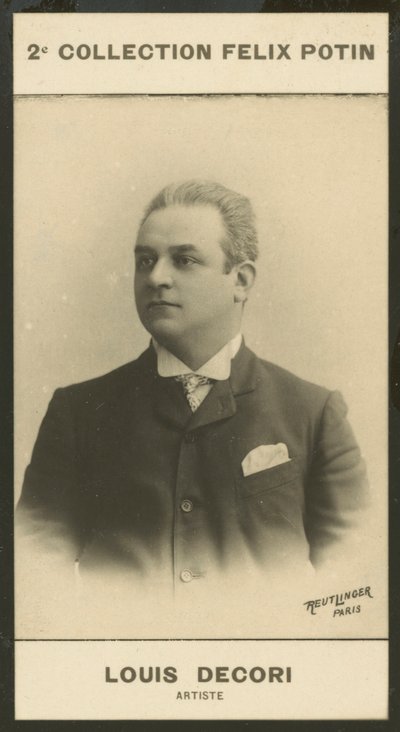 Louis Decori, artysta autorstwa European Photographer