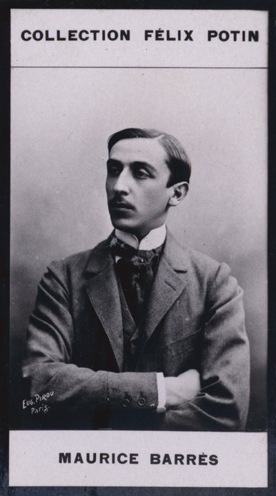 Maurice Barres (1862) (zdjęcie czarno-białe) autorstwa European Photographer