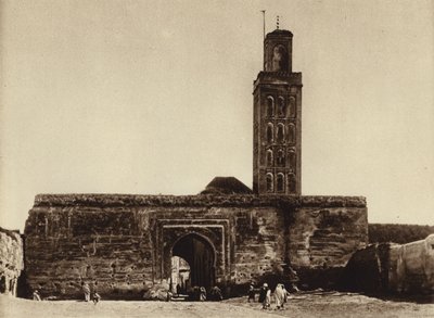 Meknes, Meczet (zdjęcie czarno-białe) autorstwa European Photographer
