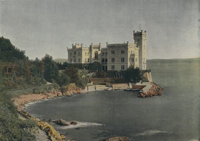 Miramar, Le Chateau (kolorowe zdjęcie) autorstwa European Photographer