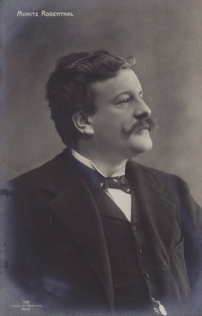 Moritz Rosenthal, polski pianista i kompozytor autorstwa European Photographer