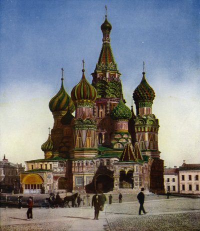 Moskwa, Bazylika św. Bazylego, Katedra św. Bazylego (zdjęcie) autorstwa European Photographer