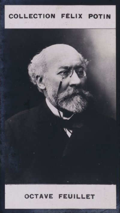 Octave Feuillet (1821-1890) (zdjęcie czarno-białe) autorstwa European Photographer