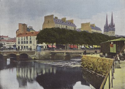 Quimper, zbieg Steyr i LOdet autorstwa European Photographer