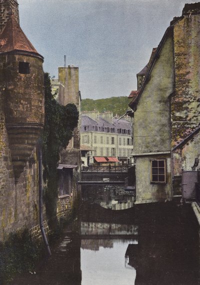 Quimper, Stare domy Rue Du Pichery autorstwa European Photographer