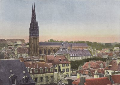 Quimper, widok z góry Frugy autorstwa European Photographer