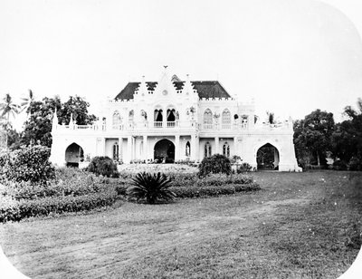 Dom Radena Salehsa, Cikini, Jawa, ok. 1872 r. autorstwa European Photographer