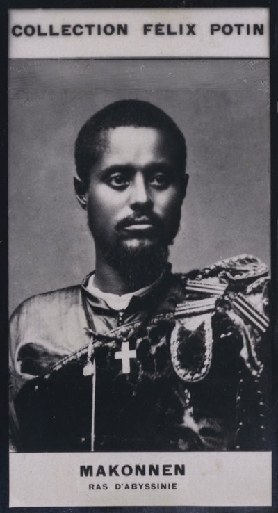 Race Makonnen (1844) (zdjęcie czarno-białe) autorstwa European Photographer