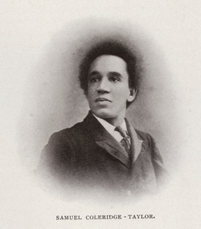 Samuel Coleridge-Taylor (zdjęcie czarno-białe) autorstwa European Photographer