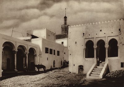 Tanger, skarbiec i trybunał (zdjęcie czarno-białe) autorstwa European Photographer