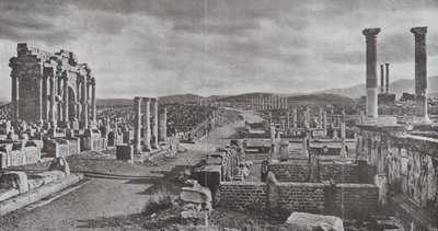 Timgad (zdjęcie czarno-białe) autorstwa European Photographer