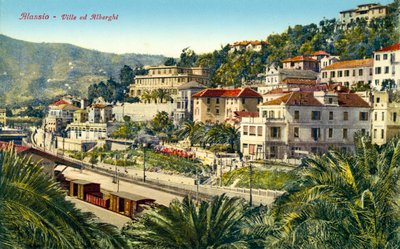 Widok Alassio (zdjęcie) autorstwa European Photographer