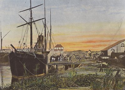 Widok na port Saint-Pierre autorstwa European Photographer