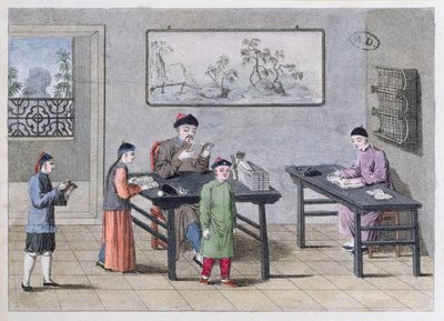 Szkoła chińska, ok.1810 autorstwa European School