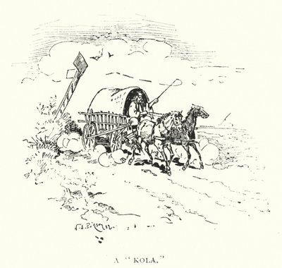 "Kola" (rycina) autorstwa European School