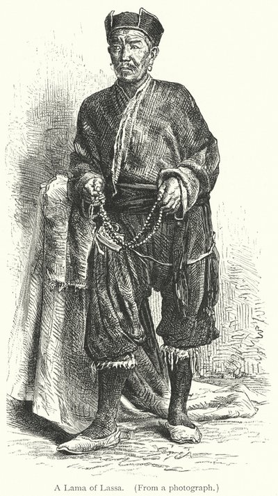 Lama z Lassy (rycina) autorstwa European School