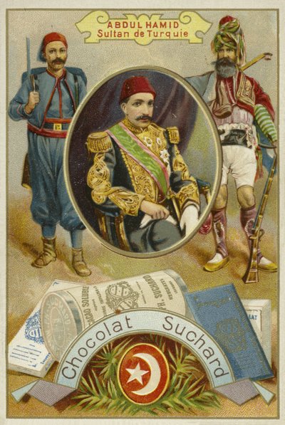 Abdul Hamid II, sułtan Imperium Osmańskiego autorstwa European School