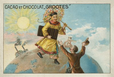 Reklama kakao i czekolady Grootes autorstwa European School