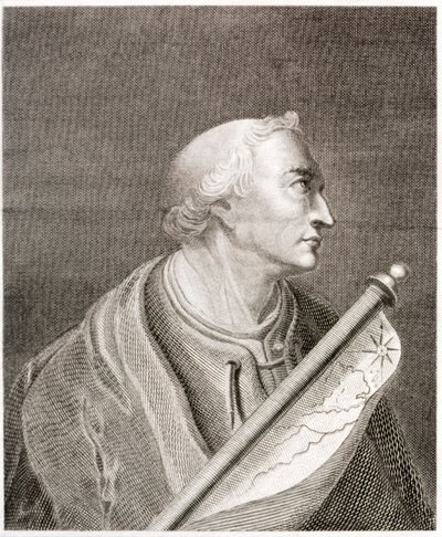 Amerigo Vespucci, włoski nawigator i odkrywca (grafika) autorstwa European School