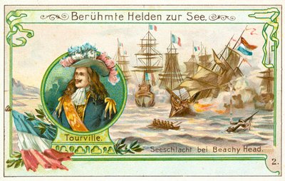 Anne Hilarion de Tourville, francuski admirał i bitwa pod Beachy Head autorstwa European School