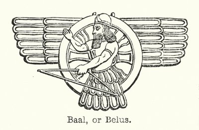Baal lub Belus (rycina) autorstwa European School