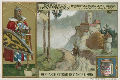 Bawaria: Zamek Wittelsbach i Otto I z Wittelsbach, książę Bawarii, 1160 autorstwa European School