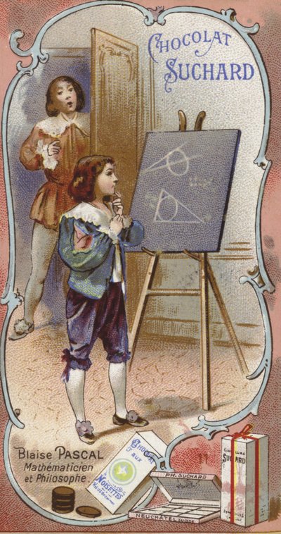 Blaise Pascal, francuski fizyk i matematyk, jako dziecko autorstwa European School