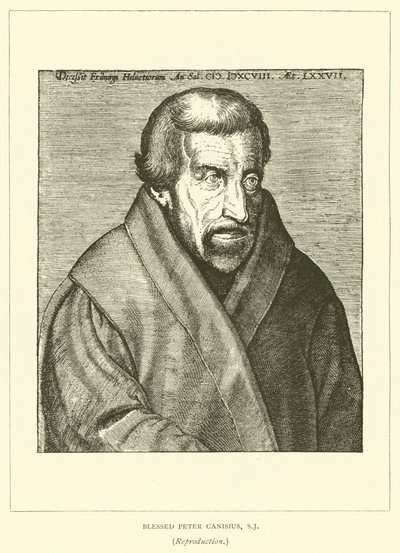 Bł. Piotr Kanizjusz SJ (grafika) autorstwa European School
