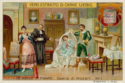 Cherubin, Hrabia, Susannah i Basilio autorstwa European School
