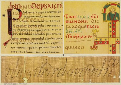 Cyceron w palimpseście (kolorowa litografia) autorstwa European School