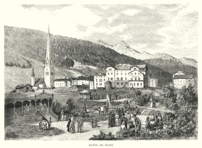 Davos am Platz (grafika) autorstwa European School
