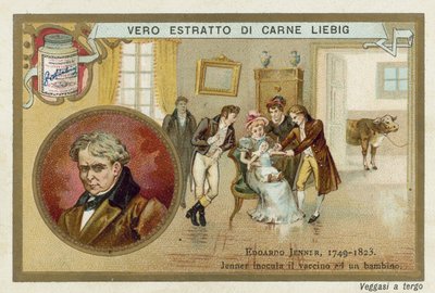 Edward Jenner, angielski lekarz i naukowiec, który odkrył szczepionkę przeciwko ospie autorstwa European School