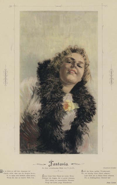 Fantasia (kolorowy grawer) autorstwa European School