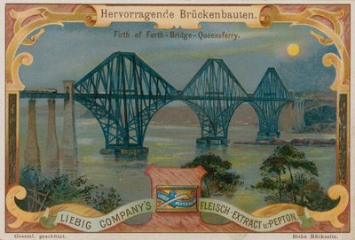 Most Forth nad zatoką Firth of Forth w Szkocji autorstwa European School