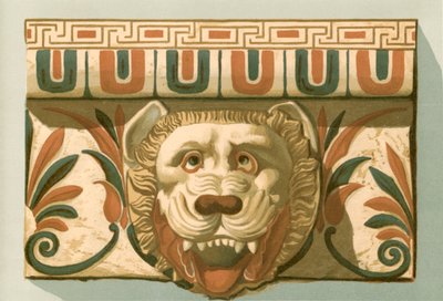 Fragmenty terakoty znalezione w Metapontim w 1828 r. autorstwa European School