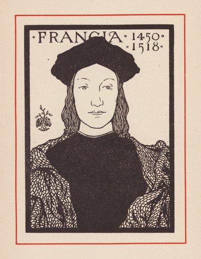Francesco Francia, włoski artysta (litografia) autorstwa European School