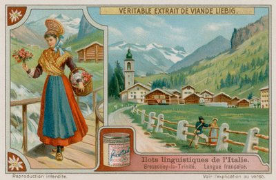 Gressoney-La-Trinite mówiący po francusku autorstwa European School