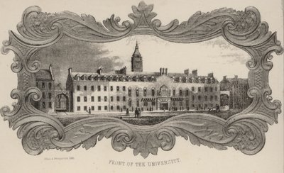 Front Uniwersytetu, Glasgow, Szkocja autorstwa European School