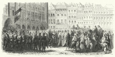 Generał Dumouriez i armia francuska w Brukseli autorstwa European School