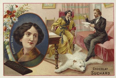 George Sand, francuska powieściopisarka autorstwa European School