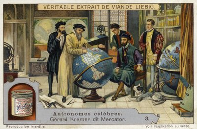 Gerardus Mercator, flamandzki kartograf i matematyk autorstwa European School