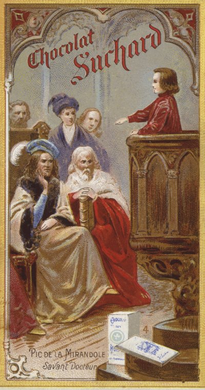 Giovanni Pico della Mirandola, włoski filozof, jako dziecko autorstwa European School