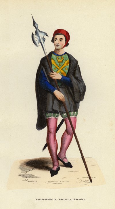 Halberdier Charlesa Le Temeraire