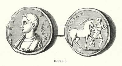 Horacy, rzymski poeta (lito) autorstwa European School