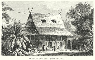 Dom wodza Hova (rycina) autorstwa European School