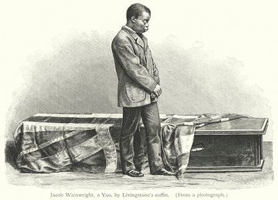 Jacob Wainwright, Yao, przy trumnie Livingstone