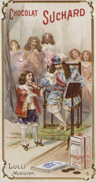 Jean-Baptiste Lully, francuski muzyk i kompozytor, jako dziecko autorstwa European School