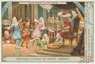 Jean Bart, karta Liebig, początek XX wieku (chromo) autorstwa European School